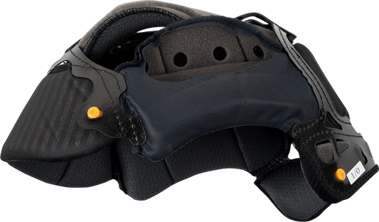 ARAÏ HELMETS XD-4, VX-Pro3 & VX-Pro4 interior pad with 10 mm thickness, showing close-up of foam padding and helmet lining.