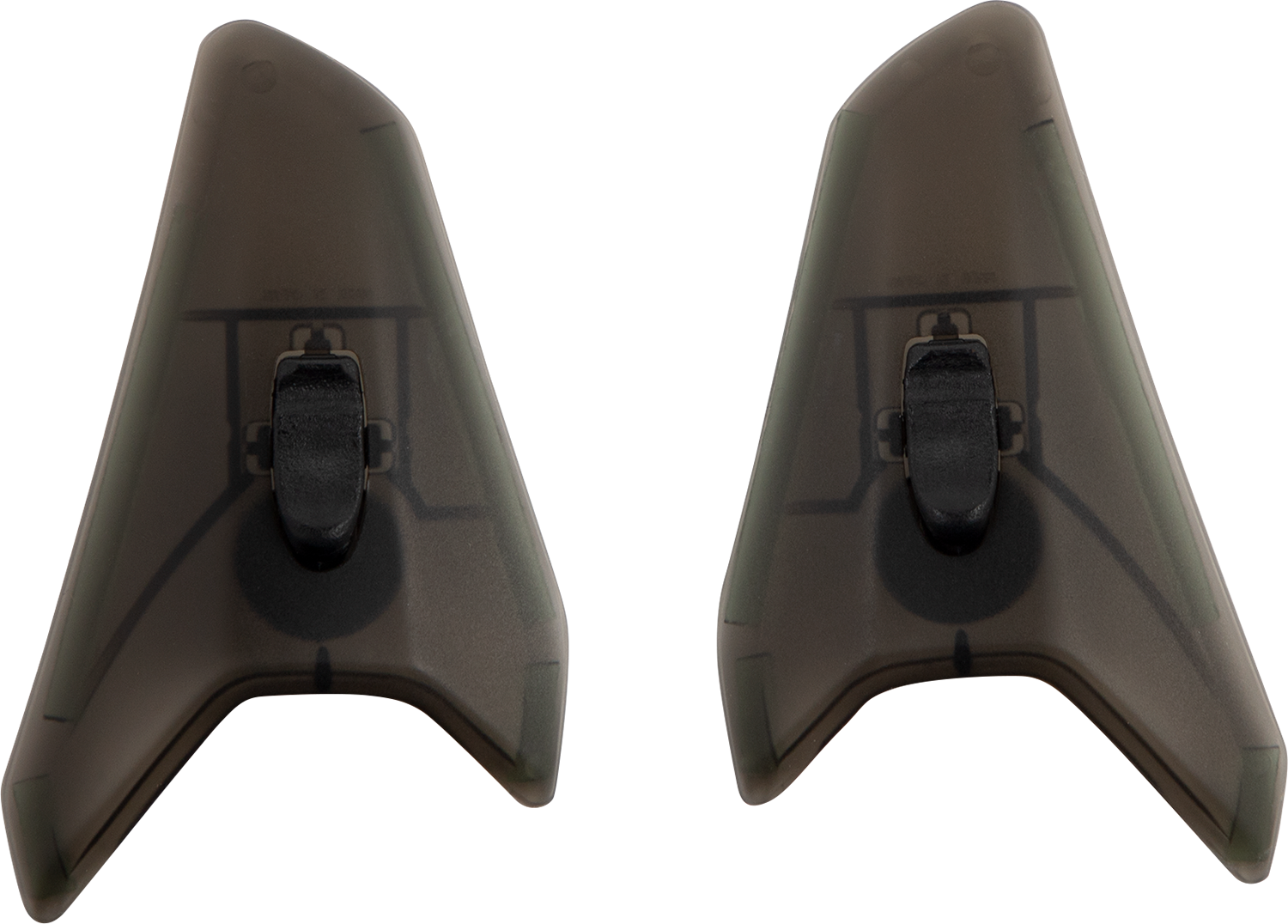 ARAII HELMETS TDF-3 Duct Set in Tint Frost with part number 10-4992, featuring aerodynamic design and clear frosted finish.
