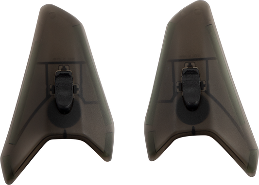ARAII HELMETS TDF-3 Duct Set in Tint Frost with part number 10-4992, featuring aerodynamic design and clear frosted finish.