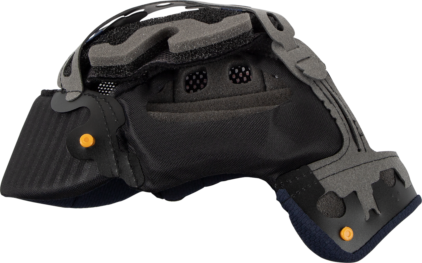 ARAÏ Helmets Quantum-X interior pad EP I, 10mm thickness, showing foam padding and helmet lining for comfort and fit.