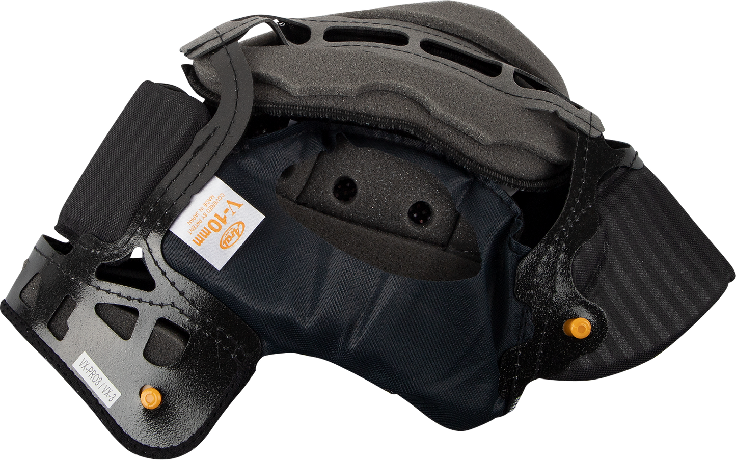 ARAI Helmets XD-4, VX-Pro3, VX-Pro4 interior pad with 10mm thickness, showing close-up of helmet liner part number 07-5573