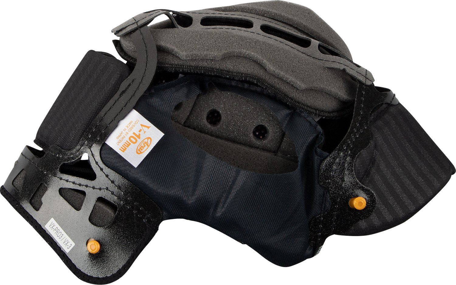ARAI Helmets XD-4, VX-Pro3, VX-Pro4 interior pad with 10mm thickness, showing close-up of helmet liner part number 07-5573