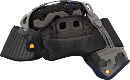 ARAÍ Helmets Quantum-X interior padding, 7mm EP I, showing the soft foam pad designed for helmet comfort and fit.