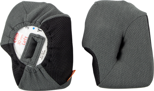 ARAI Helmets XD-4 cheek pads with FCS® 30 mm, replacement padding for ARAI motorcycle helmets, shown in the image.