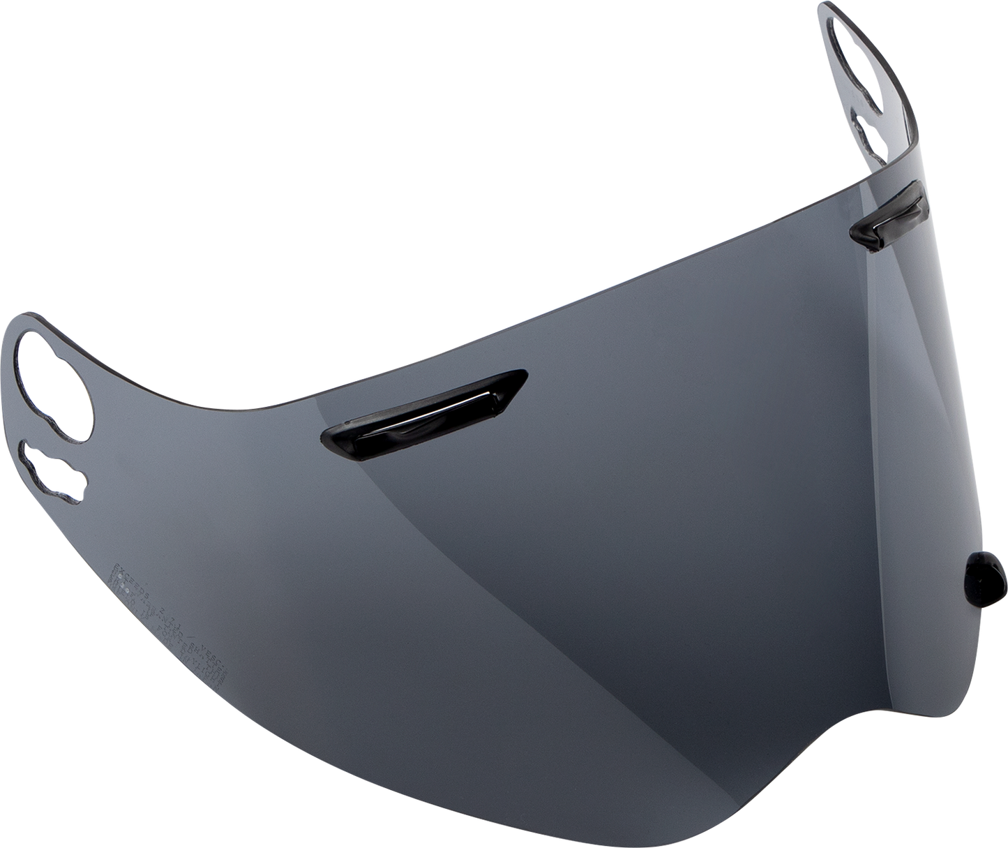 ARAÏ HELMETS XD-4 vented dark tint shield, motorcycle helmet accessory, clear view with ventilation for ARAÏ helmets.