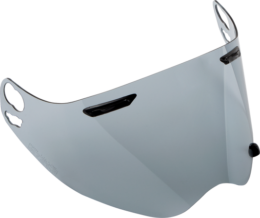 ARAÍ Helmets XD-4 Vented Shield with Light Tint showing clear, curved motorcycle helmet shield with vent openings and tint.