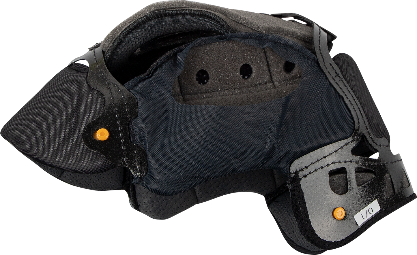 ARAÏ HELMETS XD-4, VX-Pro3, VX-Pro4 interior pad with 10 mm thickness, part number 07-5573, close-up view of padding.