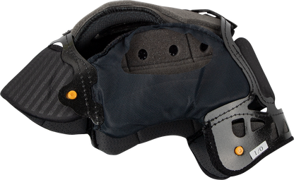 ARAÏ HELMETS XD-4, VX-Pro3, VX-Pro4 interior pad with 10 mm thickness, part number 07-5573, close-up view of padding.