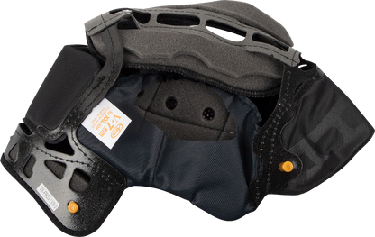 Close-up of ARAI Helmets VX-Pro4 interior pad, V-7mm, part #07-5572, showing soft padding for helmet comfort and fit.