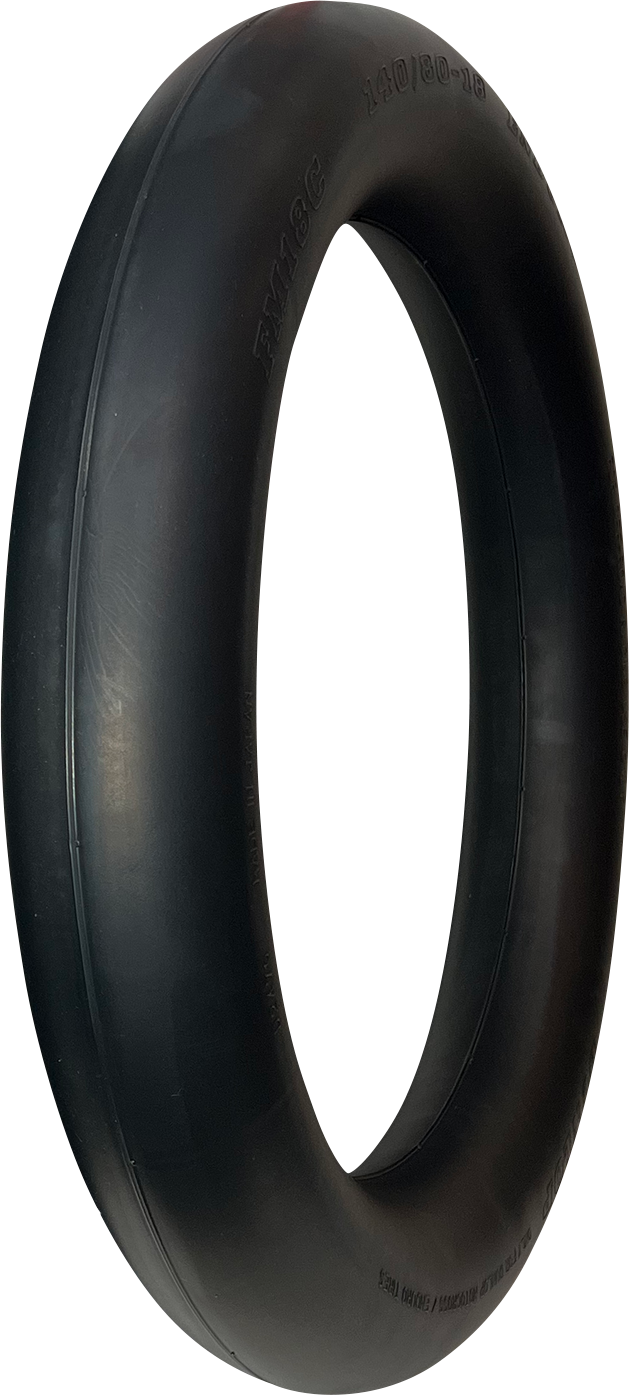 Dunlop 19-inch mousse tube for off-road competition tires, durable rubber construction with brand logo visible.