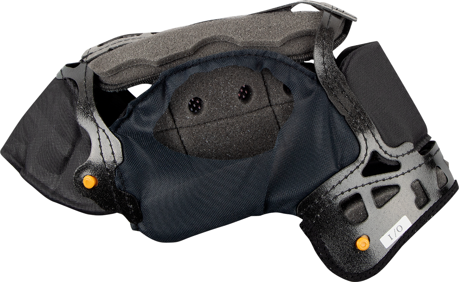ARAÏ Helmets XD-4, VX-Pro3, VX-Pro4 interior pads with 5mm thickness, part number 07-5571, showing detailed padding inside helmet