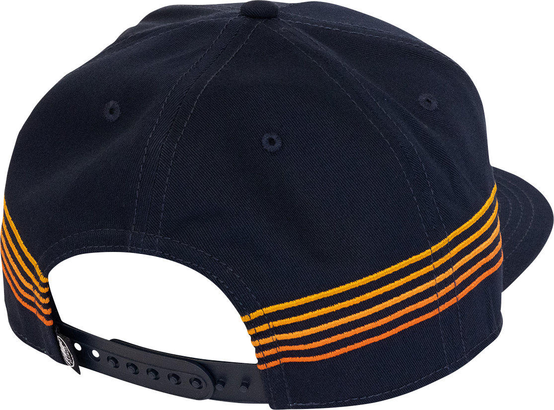 FMF Verve Navy Hat with Embroidered Patch and Panel Design