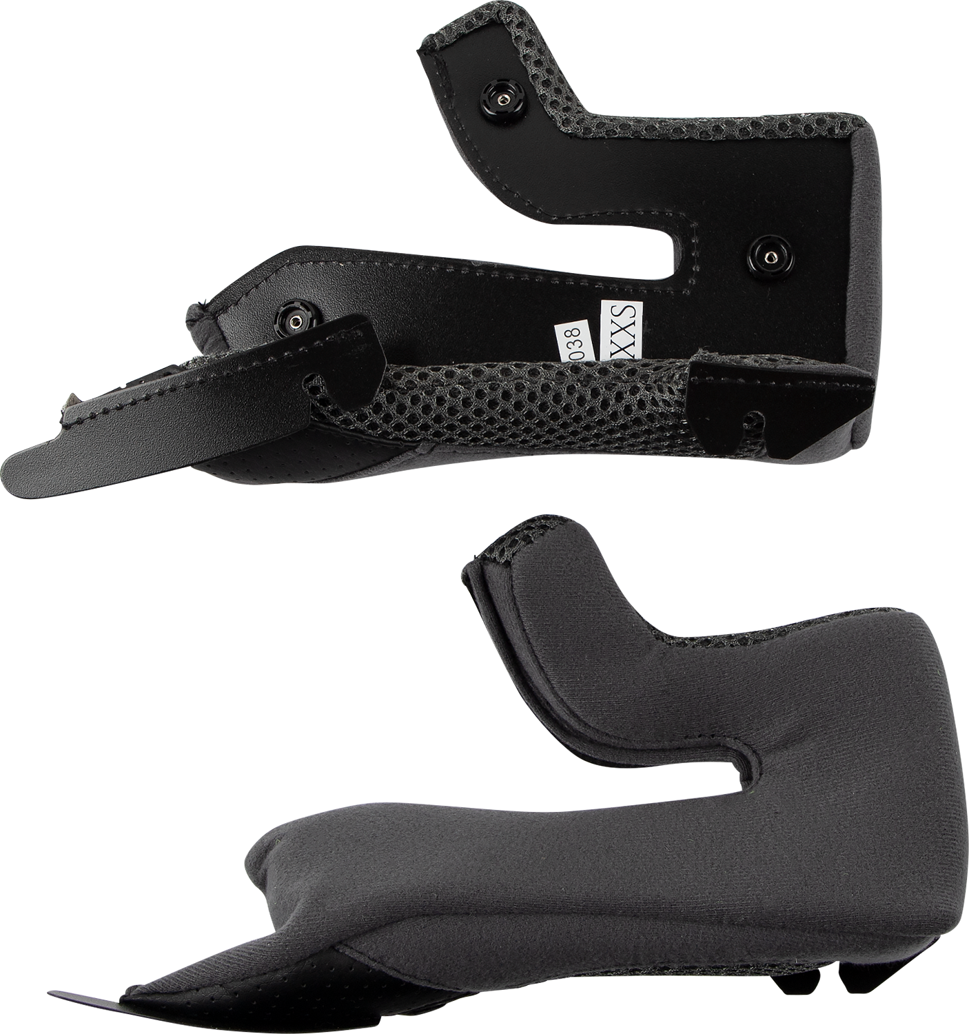 Large Z1R Youth Warrant Cheek Pads, 25mm, for Z1R helmets, shown in the product image.