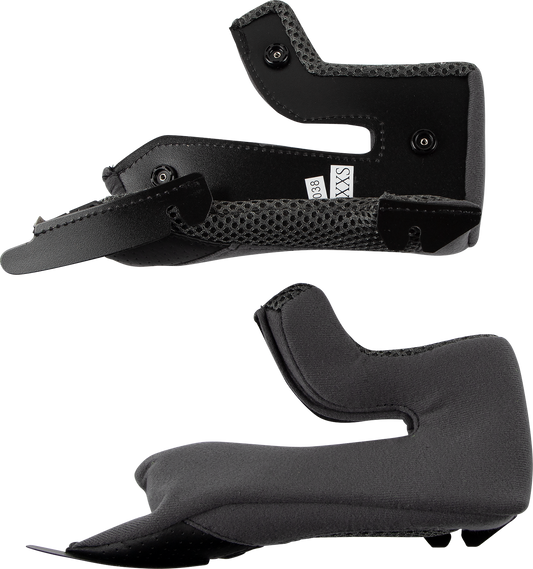 Large Z1R Youth Warrant Cheek Pads, 25mm, for Z1R helmets, shown in the product image.