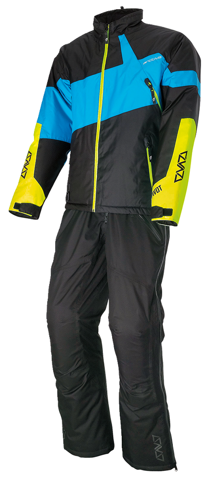 ARCTIVA Pivot 6 Jacket - Black/Blue/Hi-Vis Medium - Waterproof Insulated Outerwear