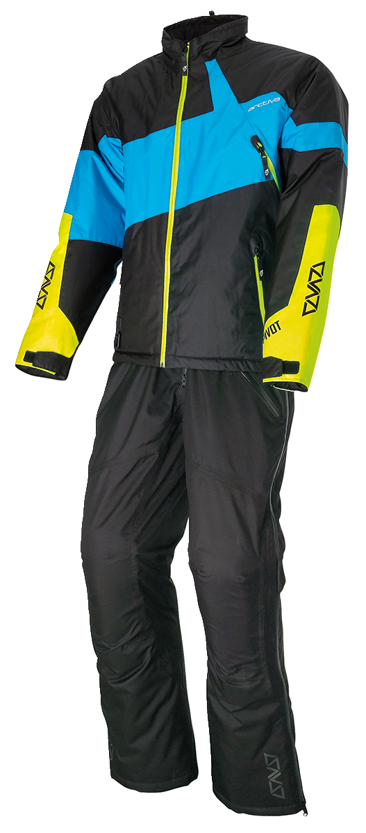 ARCTIVA Pivot 6 Jacket 3XL Black/Blue/Hi-Vis - Insulated Waterproof Winter Coat