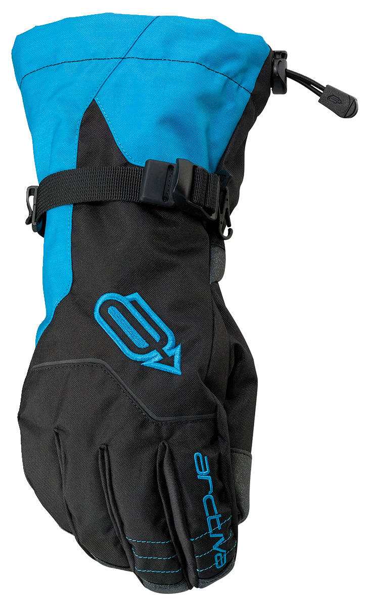 ARCTIVA Pivot Classic Gloves XL by ARCTIVA - Black/Blue, Part No. 3340-1413 for All-Weather Comfort and Durability