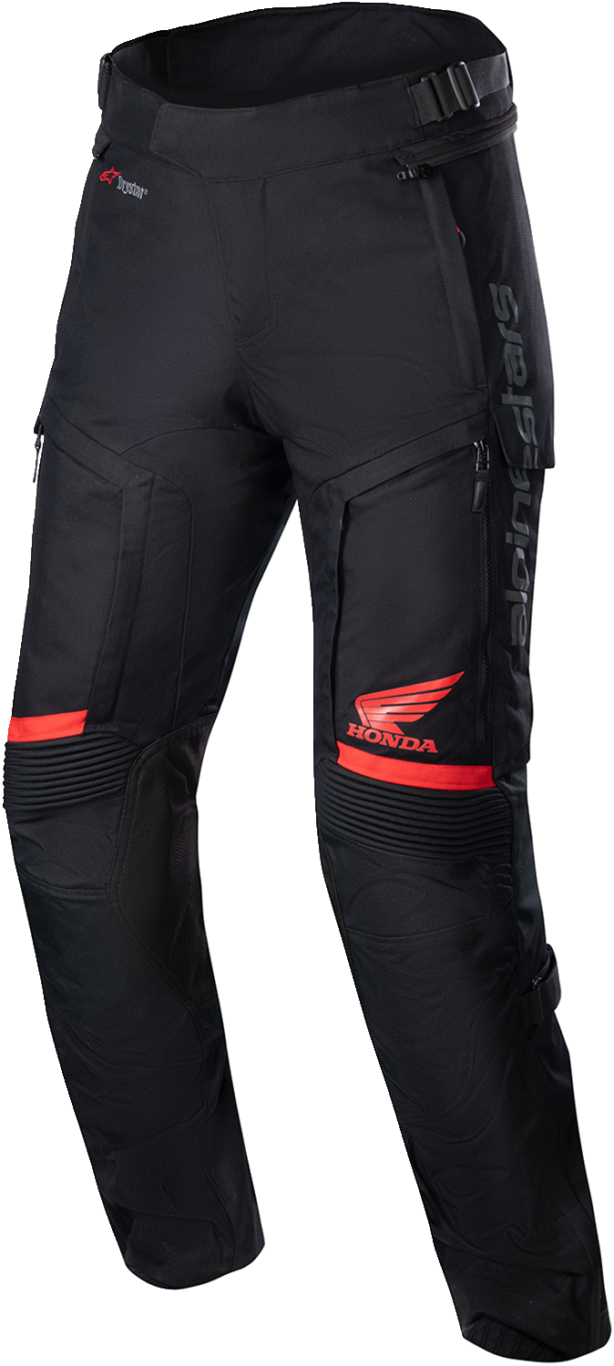 ALPINESTARS, Alpinestars Honda Bogotà Pro Drystar® Pants - Black/Red 4XL - Part Number 3226723-13-4X