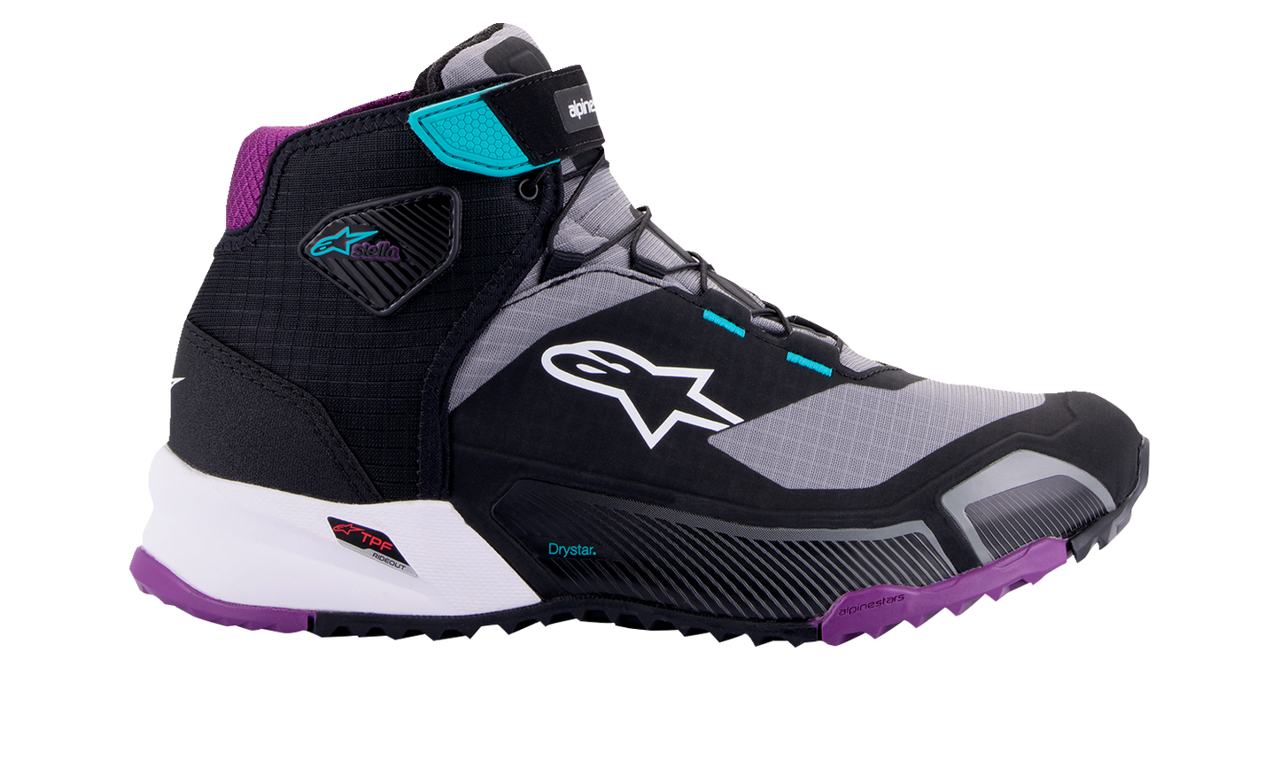 ALPINESTARS, Alpinestars Stella CR-X Drystar® Shoes - Women's Waterproof Motorcycle Shoes with Advanced Protection - US 11