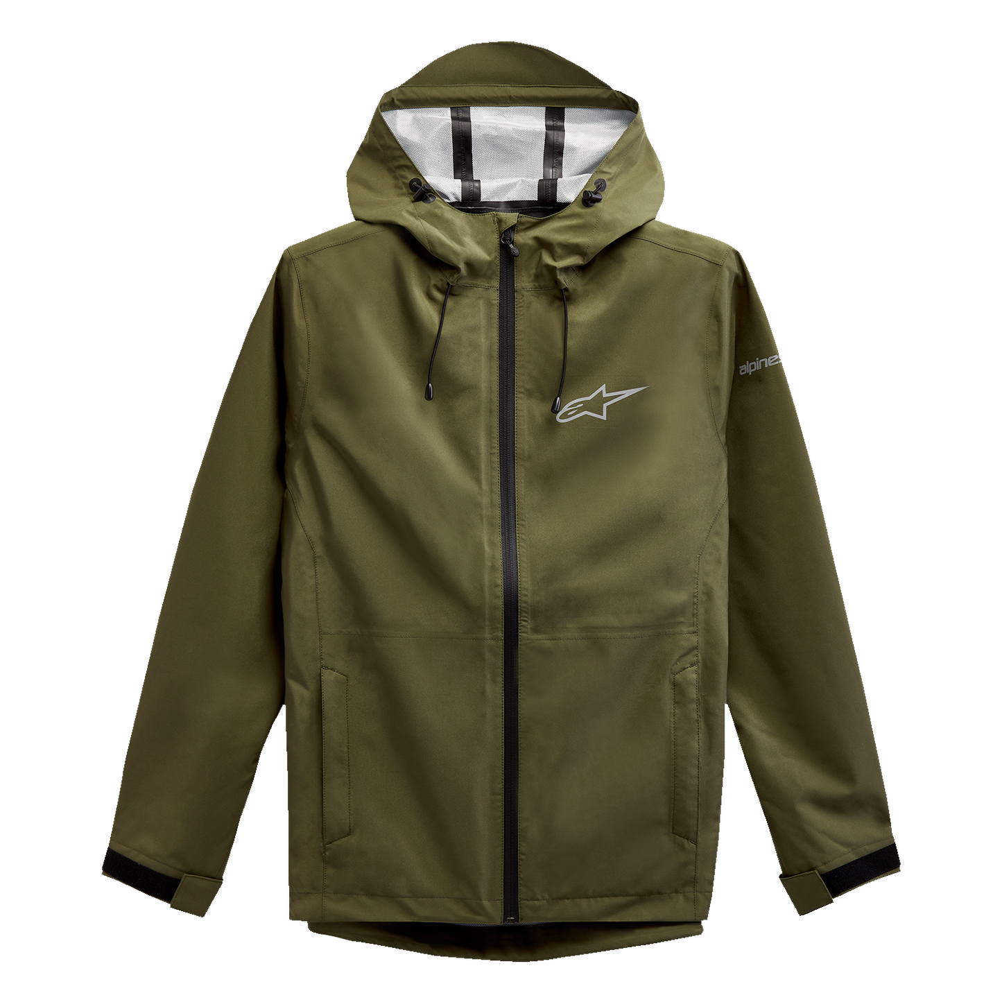 ALPINESTARS, Alpinestars Omni Rain Jacket - Military Green, Medium, 123211010690M