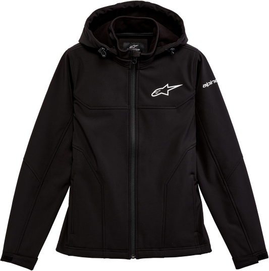 ALPINESTARS, Alpinestars Women's Primary Waterproof Softshell Jacket - Black, XL (Part #12321190010XL)