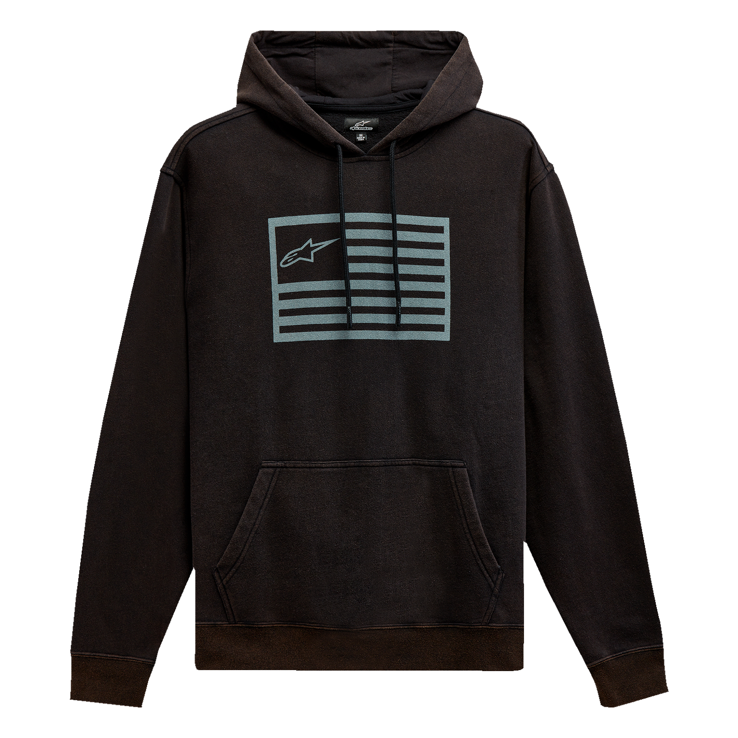 Alpinestars Artifact Hoodie 2XL in black featuring a modern design, soft fabric, and stylish details for casual comfort.