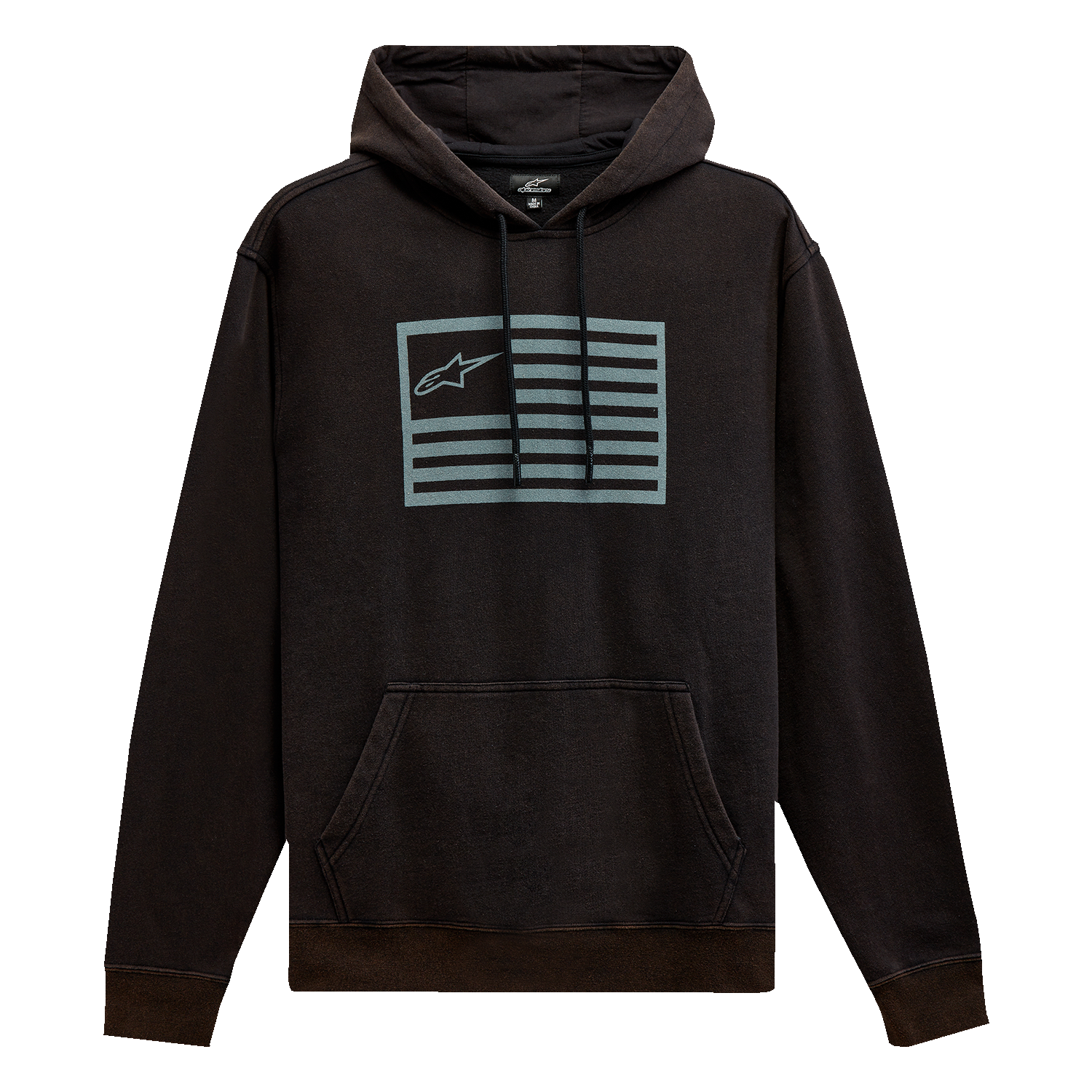 Alpinestars Artifact Hoodie 2XL in black featuring a modern design, soft fabric, and stylish details for casual comfort.