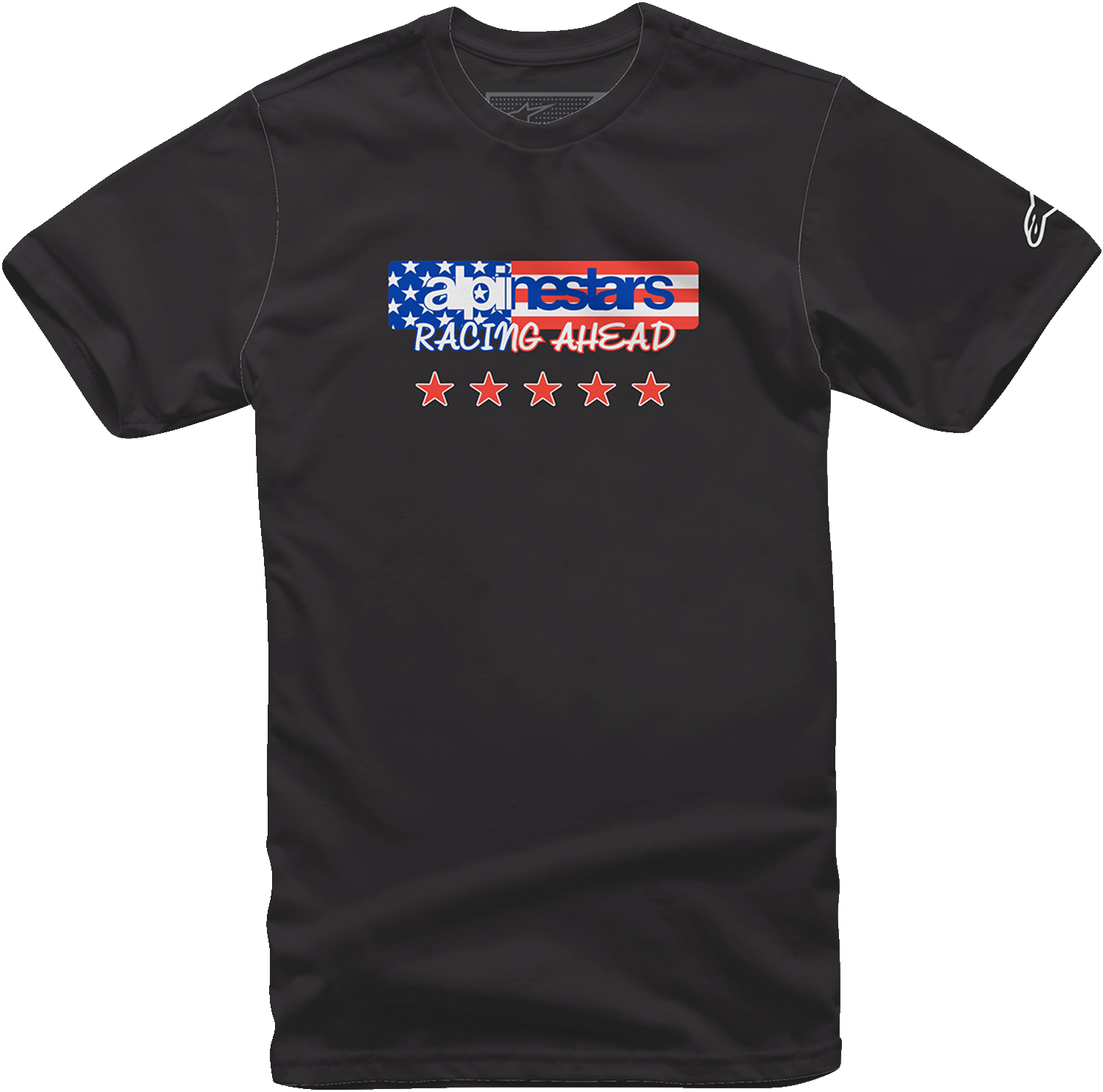 ALPINESTARS, Alpinestars USA Again T-Shirt in Black - 2XL by Alpinestars Part 12137261010XXL