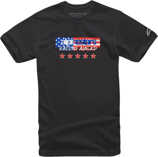 ALPINESTARS, Alpinestars USA Again T-Shirt in Black - 2XL by Alpinestars Part 12137261010XXL