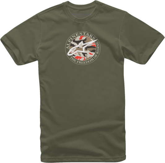ALPINESTARS, Alpinestars Dot Camo T-Shirt - Military Style, XL - 121372660690XL