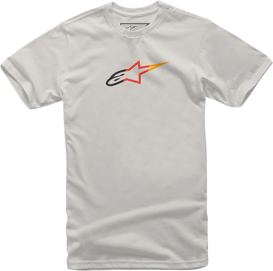 Alpinestars Ageless Rake T-Shirt in natural color, XL, made of 100% cotton with graphic design, casual and comfortable fit.