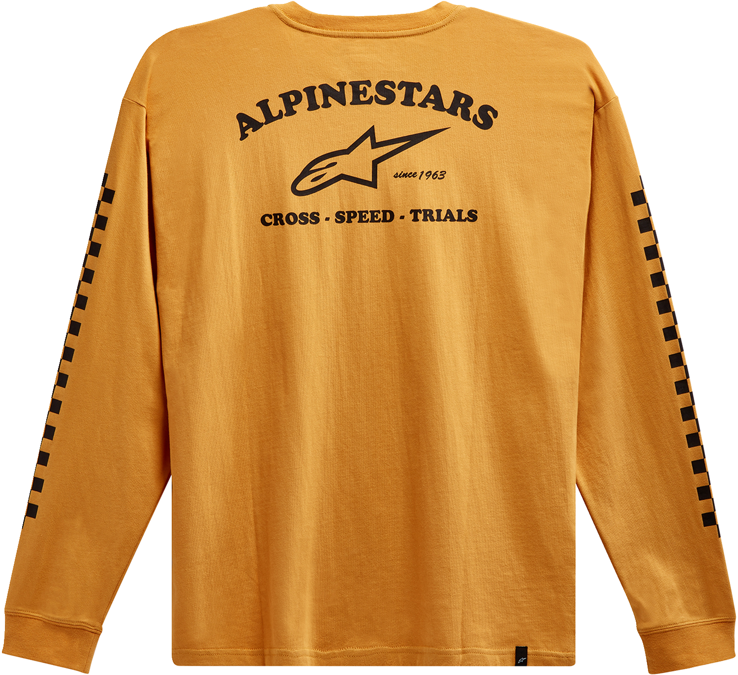 ALPINESTARS, Alpinestars Sunday Long-Sleeve T-Shirt - Gold - XL (Part Number 12137184059XL)