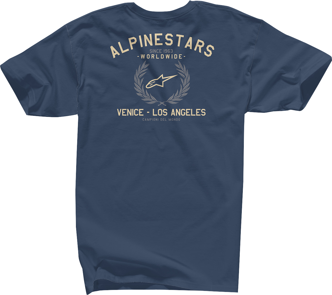 ALPINESTARS, Alpinestars Wreath T-Shirt in Navy – 2XL, Part Number 12137258070XXL