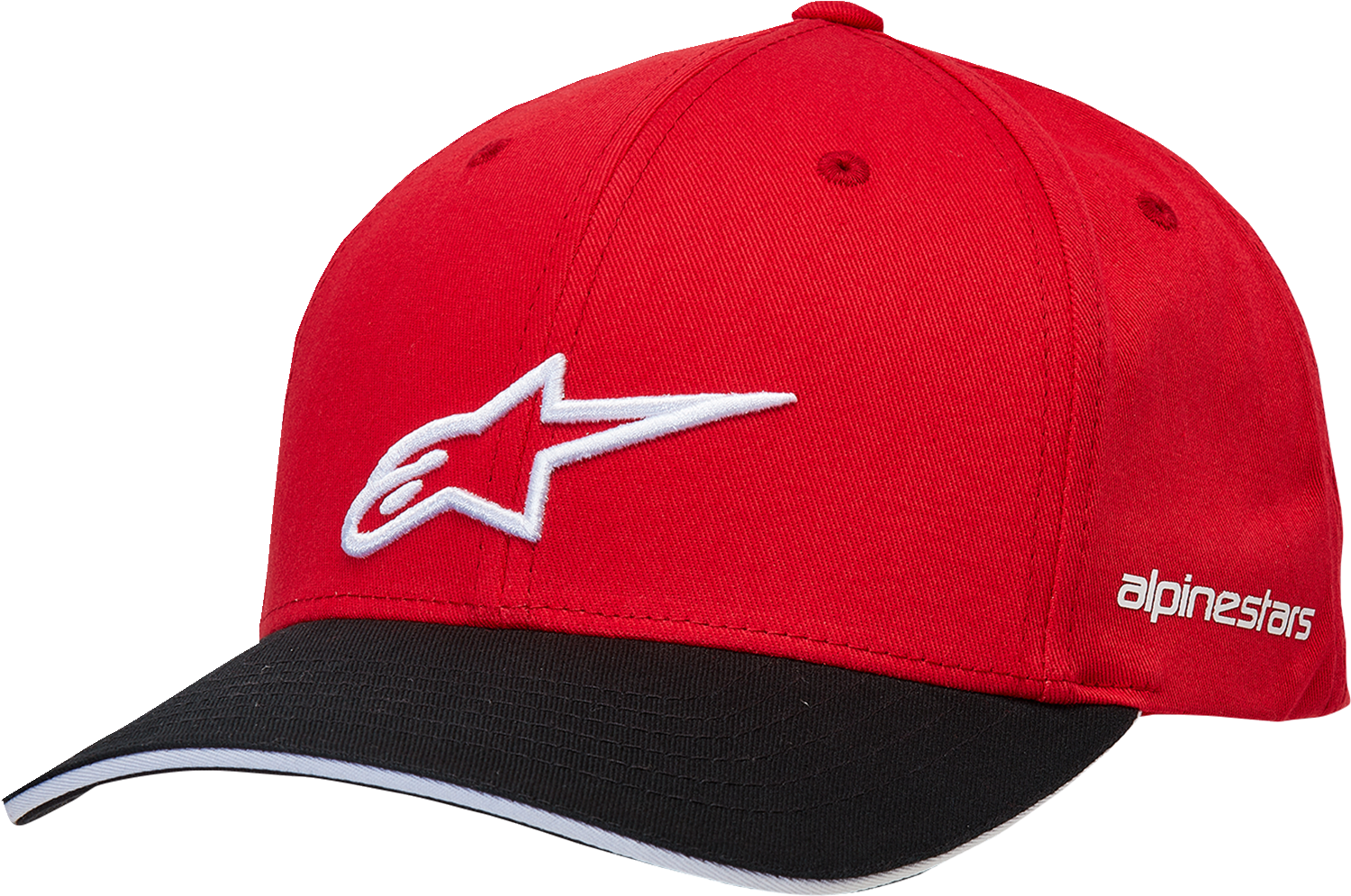 ALPINESTARS, Alpinestars Rostrum Hat - Red/Black One Size with Sandwich ...
