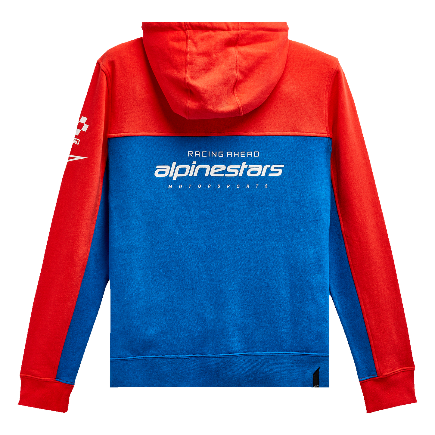 ALPINESTARS, Alpinestars H Block Hoodie 2XL Warm Red and Bright Blue - Part 12135107031712X