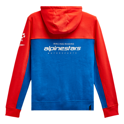 ALPINESTARS, Alpinestars H Block Hoodie 2XL Warm Red and Bright Blue - Part 12135107031712X