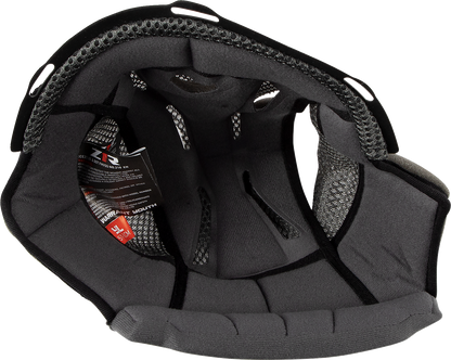 Z1R Youth Warrant Helmet replacement liner in large, 10mm thickness, showing the interior padding and fit for helmet comfort.