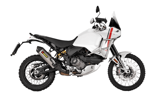 AKRAPOVIC Slip-On Line Muffler for Motorcycles - Titanium S-D9SO19-HJAT