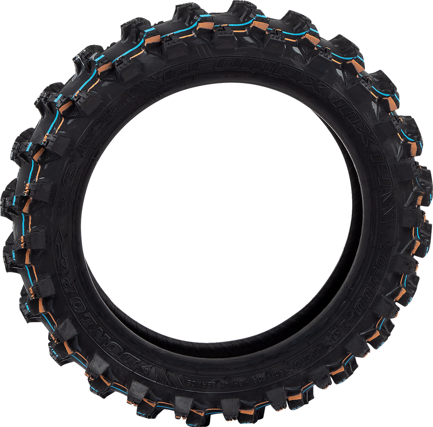 DUNLOP, Dunlop Geomax MX14 Rear Tire - 70/100-10 41J with Reinforced Scoop Technology