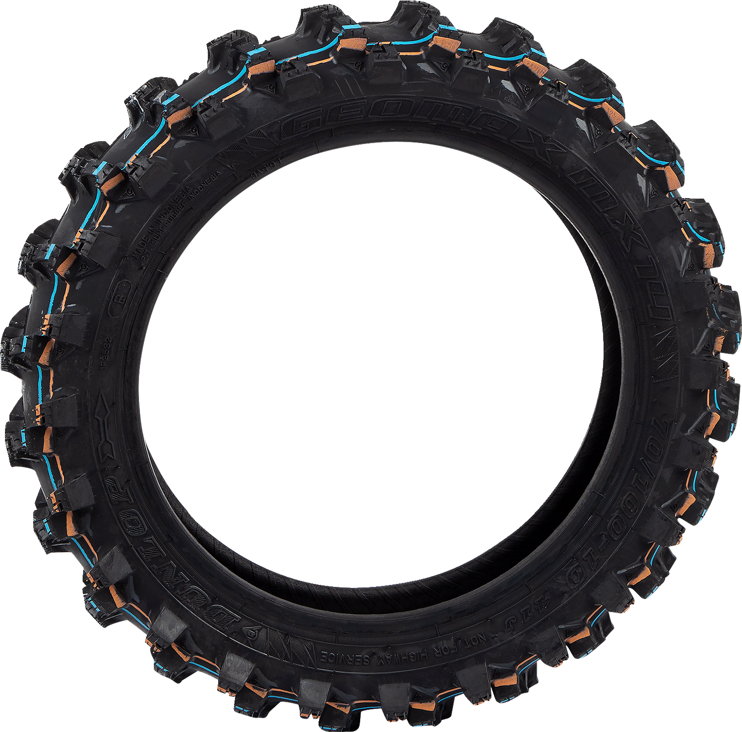 DUNLOP, Dunlop Geomax MX14 Rear Tire - 70/100-10 41J with Reinforced Scoop Technology