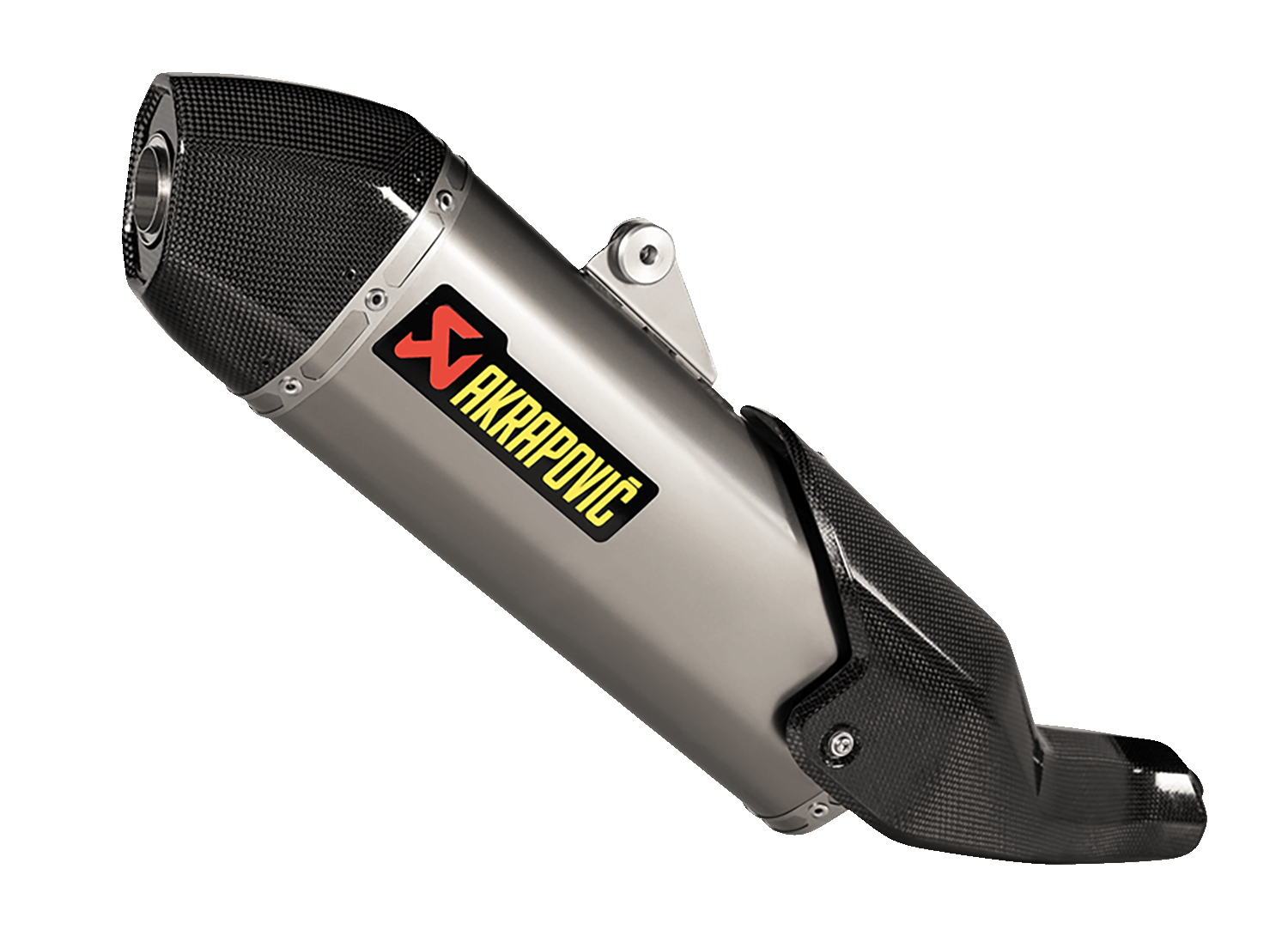 AKRAPOVIC Slip-On Line Muffler for Motorcycles - Titanium S-D9SO19-HJAT