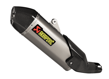 AKRAPOVIC Slip-On Line Muffler for Motorcycles - Titanium S-D9SO19-HJAT