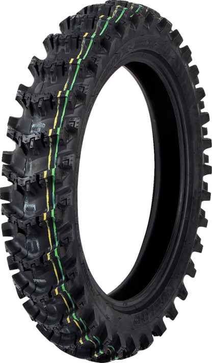 DUNLOP, DUNLOP Geomax MX14 Rear Tire 90/100-14 with Reinforced Scoop and V-Block Technologies