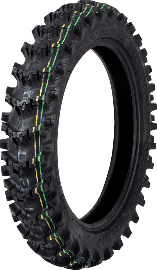 DUNLOP, DUNLOP Geomax MX14 Rear Tire 90/100-14 with Reinforced Scoop and V-Block Technologies