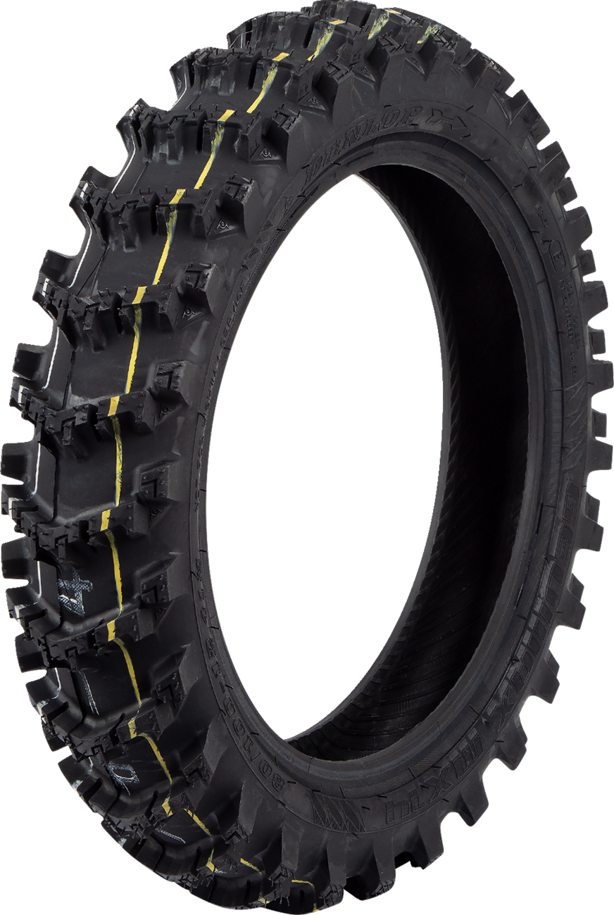 DUNLOP, Dunlop Geomax MX14 Rear Tire 80/100-12 41M - Reinforced Mud and Sand Off-Road Performance
