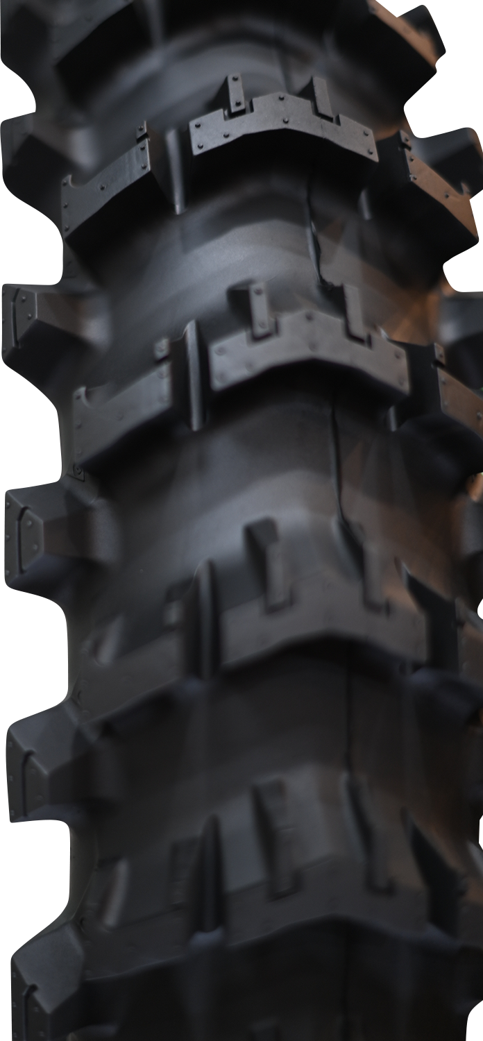 DUNLOP, DUNLOP Geomax MX14 Rear Tire 90/100-14 with Reinforced Scoop and V-Block Technologies