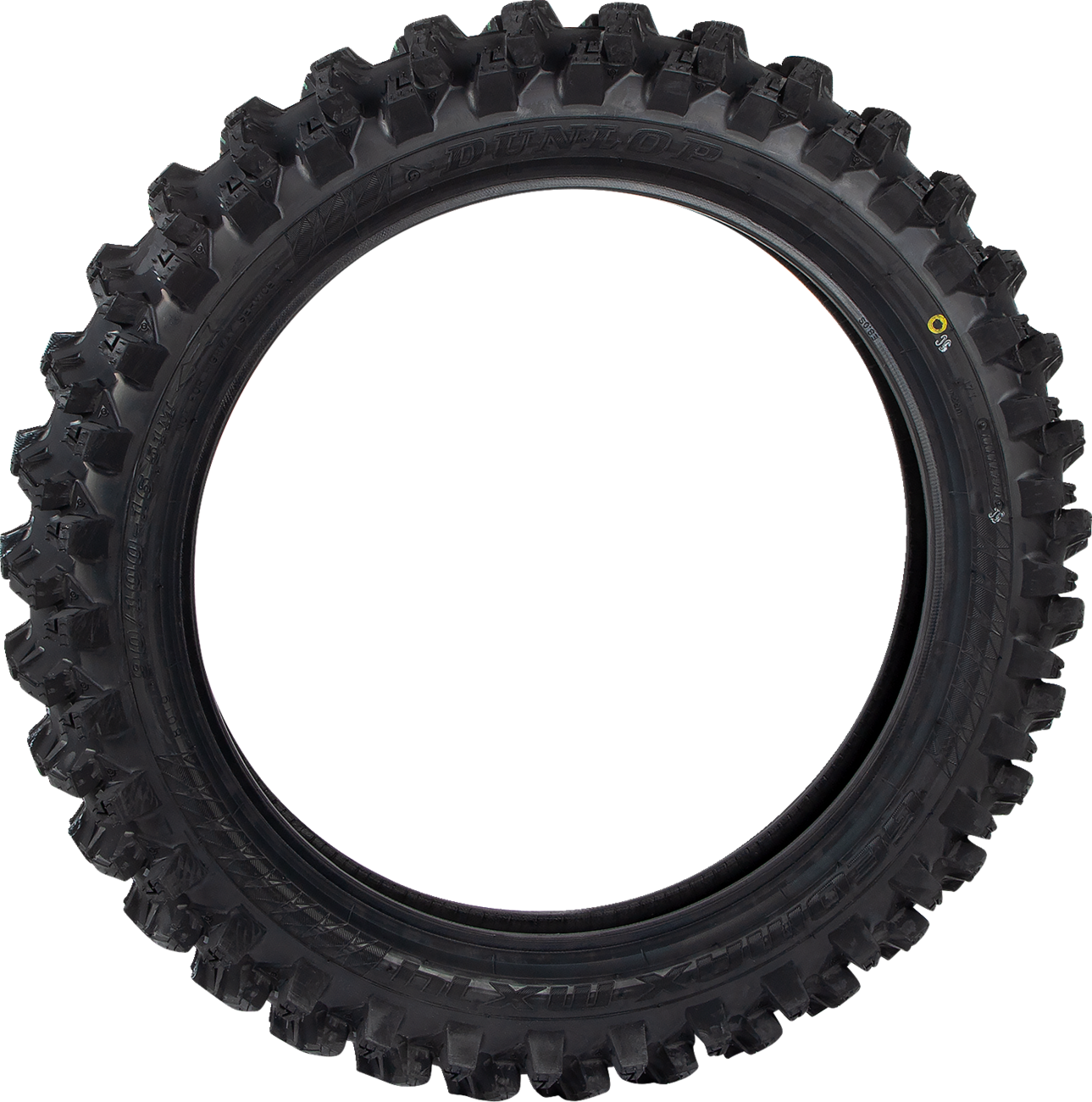 DUNLOP, DUNLOP Geomax MX14 Rear Tire 90/100-16 51M for Off-Road Performance