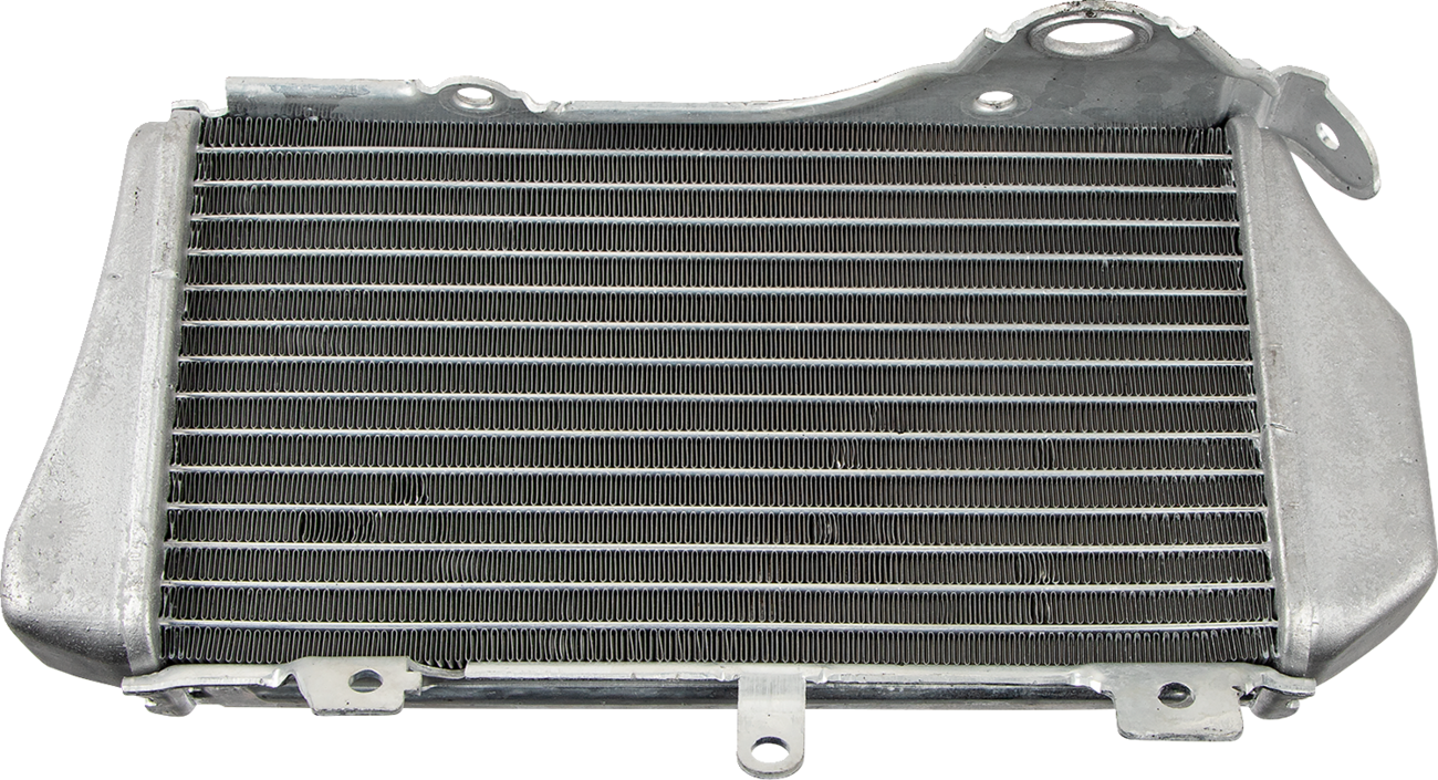 Moose Offroad Honda replacement OEM radiator for Honda 19010866, left side, durable automotive cooling component.