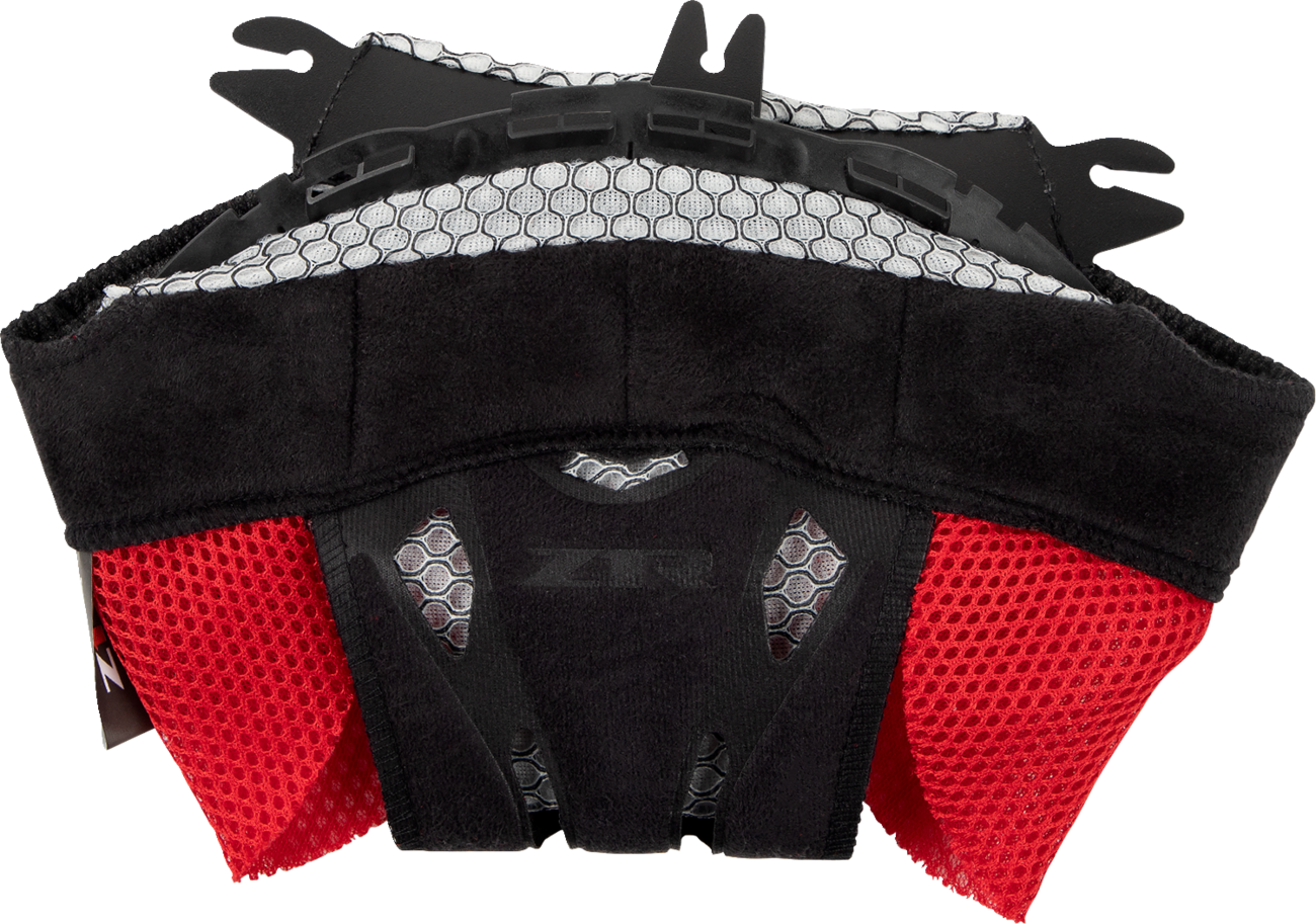 Black Z1R Youth F.I. Helmet replacement liner in large size, 10 mm thickness, part number 0134-3059, shown in the image.