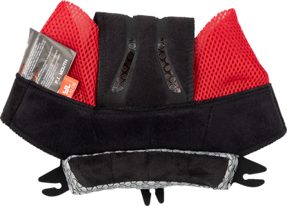 Black Z1R Youth F.I. helmet replacement liner in large size, 10 mm thickness, part #0134-3059, shown in the image.